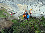 Climbing the Via Ferrata