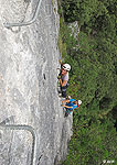 Climbing the Via Ferrata