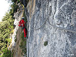 Climbing the Via Ferrata