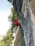 Climbing the Via Ferrata